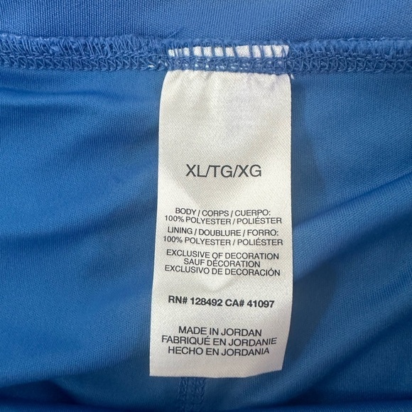 New women’s size large XL Greg Norman Collection Blue golf skirt - Picture 3 of 5